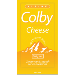 Photo of Alpine Cheese Colby 500g