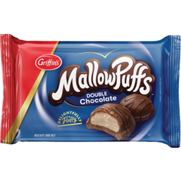 Photo of Griffins Chocolate Mallowpuffs Double Chocolate 200g