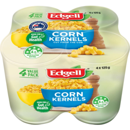 Photo of Edgell Corn Kernels Value Pack 4x125gm