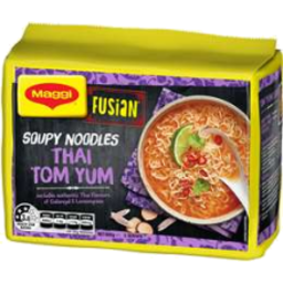 Photo of Maggi Fusian Noodles Thai Tom Yam Multipack 5x80g