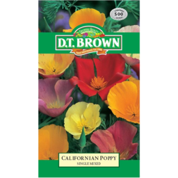 Photo of Dt Brown Seeds Californian Poppy