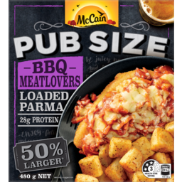 Photo of Mccain Pub Size BBQ Meatlovers Loaded Parma 480g
