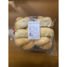 Photo of Breretons Bakery White Seeded Knot Rolls 6pack