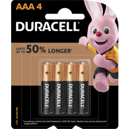 Photo of Duracell Coppertop Batteries Aaa 4 Pack 