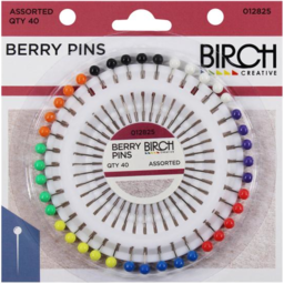 Photo of Berry Pins Assorted/Qty40