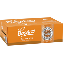 Photo of Coopers Mild Ale 3.5% Cans 375ml 24pk