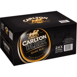 Photo of Carlton Draught Carlton Black 24 X 375ml Bottles 24.0x375ml