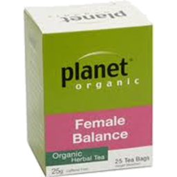 Photo of Tea - Herbal Female Balance Planet Organic 25pack Tea Bags