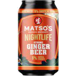 Photo of Matsos Nightlife Ginger Beer Can Ea