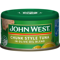 Photo of John West Chunk Style Tuna In Olive Oil Blend 95g