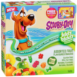 Photo of Scooby Doo Assorted Fruit Iddy Biddies m