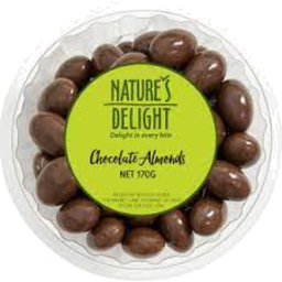 Photo of Nature's Delight Tub Chocolate Almonds