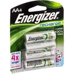 Photo of Energizer Recharge Aa Nimh Battery - 4 Ct