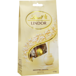Photo of Lindt Lindor White Sharing Chocolates Bag 125g