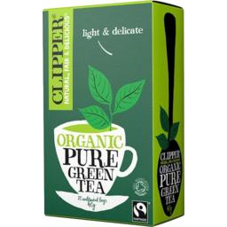 Photo of Clipper Organic Pure Green Tea Bags 20 Pack