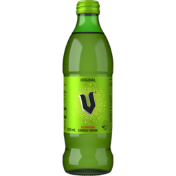 Photo of V Energy Drink Green Bottle