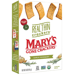 Photo of Marys Gone Crackers - Real Thins Garlic Rosemary