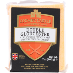 Photo of Coombe Castle Double Gloucester Cheese