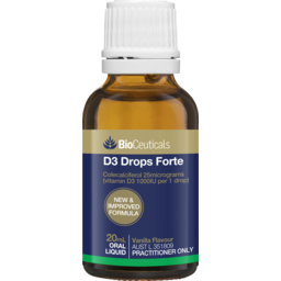 Photo of Bioceuticals D3 Drops Forte Vanilla Flavour