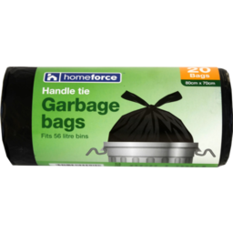 Photo of Home Force Handle Tie Garbage Bags Roll