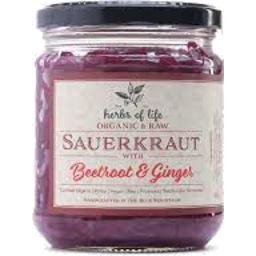 Photo of Herbs Of Life - Beetroot & Ginger Sauerkraut - 380g