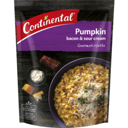 Photo of Continental Gourmet Risotto Pumpkin, Bacon & Sour Cream 115g Serves 2 115g