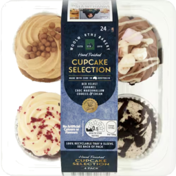 Photo of WW Cupcakes Assorted Iced 4 Pack