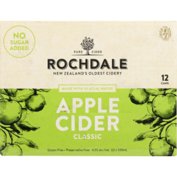 Photo of Rochdale Apple Cider 12x330c