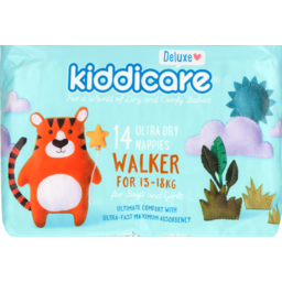 Photo of Kiddicare Deluxe Nappies Walker Ultra Dry 14