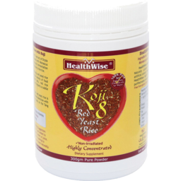 Photo of HEALTHWISE Koji8 Red Yeast Rice Powder 300g
