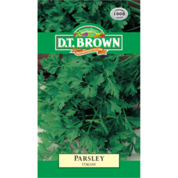 Photo of D.T.Brown Seeds Parsley Italian