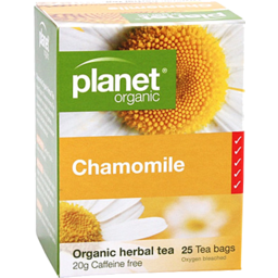 Photo of Planet Organic - Chamomile Tea Bags 25 Pack