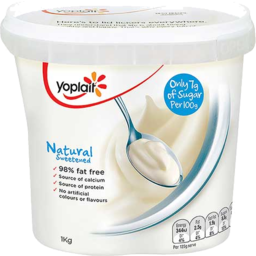Photo of Yoplait Yoghurt Natural Sweetend