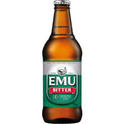 Photo of Emu Bitter 375ml Bottle