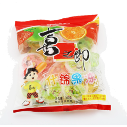 Photo of Xzl Assorted Fruit Jelly 360g
