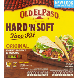 Photo of Old El Paso Hard N Soft Taco Kit 355g