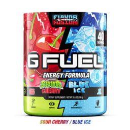 Photo of G FUEL Energy Formula Blue Ice & Sour Cherry Fusion 40 Servings 280g