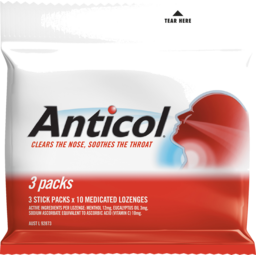 Photo of Anticol Lozenges Multipack 3x10pack
