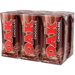 Photo of Oak Milk Chocolate Uht 6x200ml 6x200ml