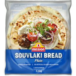 Photo of Mission Souvlaki Bread plain