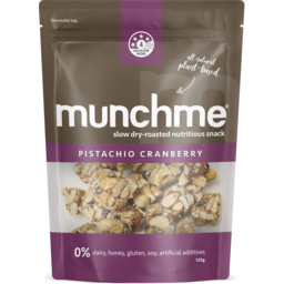 Photo of Munchme Snack Pistachio & Cranberry 120g
