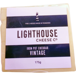 Photo of Lighthouse Cheese Co. Iron Pot Vintage Cheddar