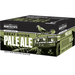 Photo of Monteiths Great Divide Pale Ale Bt