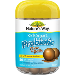 Photo of Nature's Way Kids Smart Probiotic Choc Balls 50 Pack