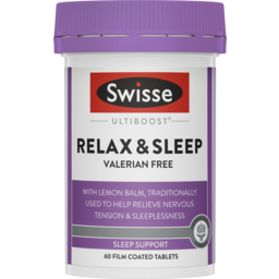 Photo of Swisse Ultiboost Relax & Sleep 60 Tablets