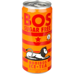 Photo of Bos Ice Tea Peach Sugar Free 300ml