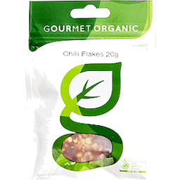 Photo of Gourmet Organic - Chilli Flakes 20g