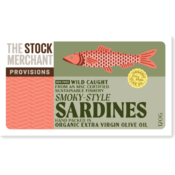 Photo of Stock Merchant Smoky Sardines 120g