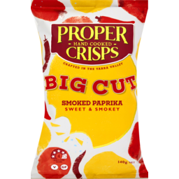 Photo of Proper Crisps - Big Cut Potato Chips Smoked Paprika