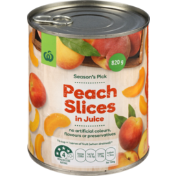 Photo of Select Peaches Slices In Juice 820g